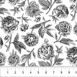 Quilting Cotton Bloom Collection Peony Passion Northcott