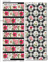 Quilting Cotton Peony Passion Northcott Bloom Collection Floral 100% Cotton