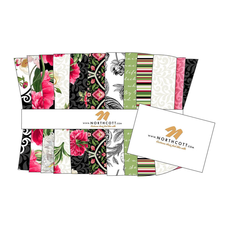 Jelly Roll Bloom Collection Peony Passion Northcott