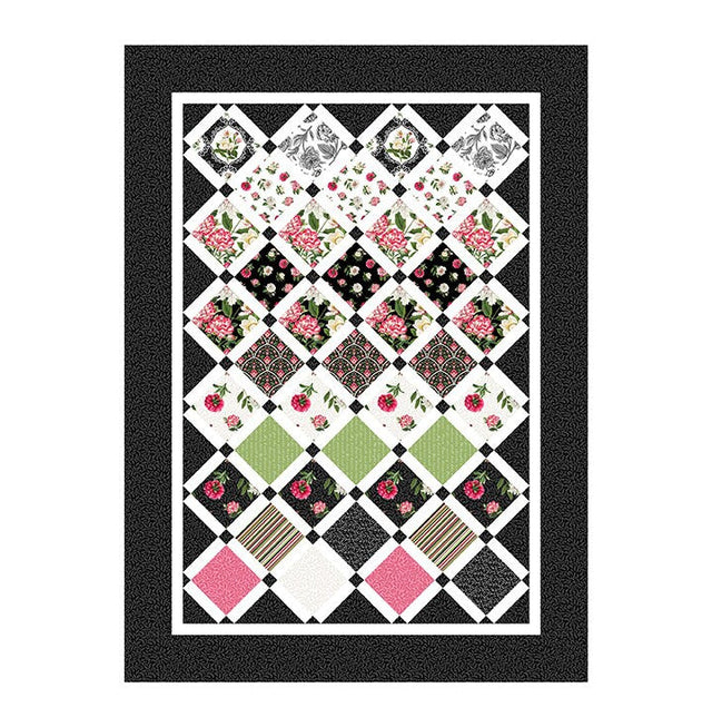 Quilting Cotton Bloom Collection Peony Passion Northcott