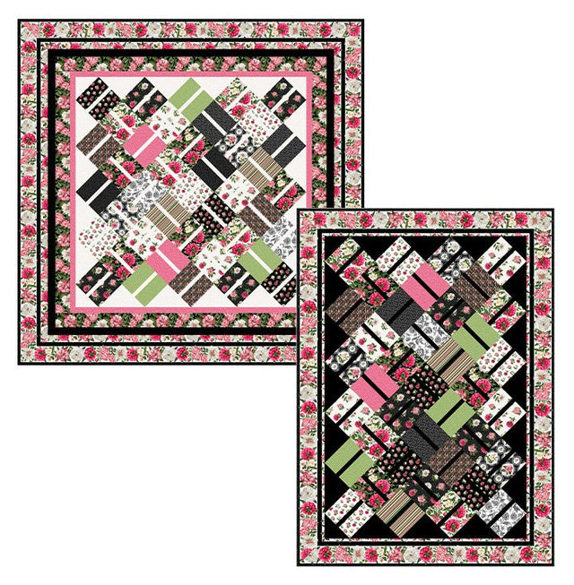 Quilting Cotton Bloom Collection Peony Passion Floral Northcott