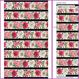 Quilting Cotton Peony Passion Lengthwise Stripe Northcott