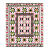 Quilting Cotton Peony Passion Lengthwise Stripe Northcott