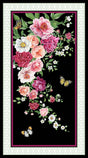 Fabric Panel Blush Collection Floral Northcott