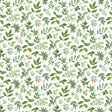 Quilting Cotton Blush Collection Leaf Toss White Green Northcott