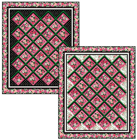 Wide Quilt Backing Blush Collection Leaf Toss Northcott