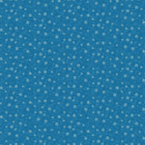 Quilting Cotton Christmas Wonder Snowflakes on Blue Northcott