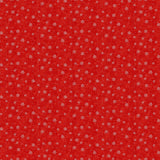 Quilting Cotton Christmas Wonder Snowflakes on Red Northcott