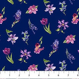 Quilting Cotton Deborah's Garden Floral Northcott