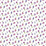 Quilting Cotton Deborah's Garden Floral Northcott