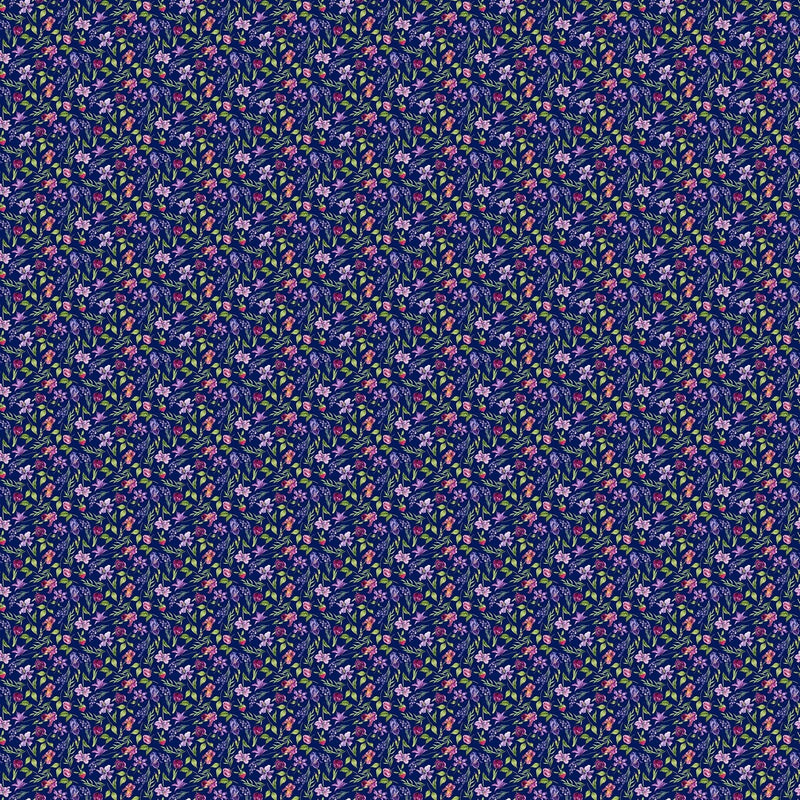 Quilting Cotton Deborah's Garden Small Floral Northcott