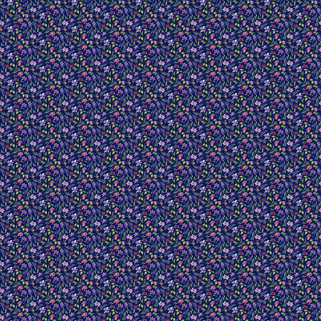 Quilting Cotton Deborah's Garden Small Floral Northcott