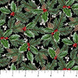 Quilting Cotton Highland Heart Christmas Holiday Fabric Northcott