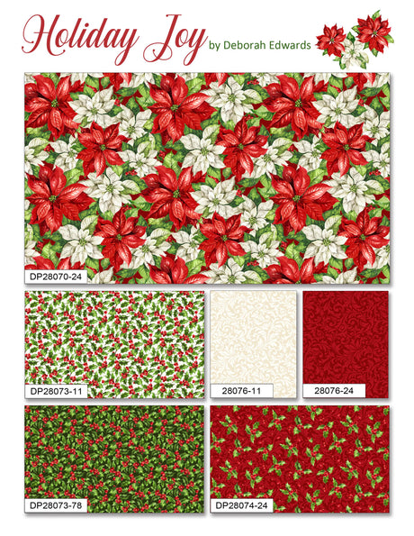 Fabric Panel Holiday Joy Tree Skirt Panel Northcott