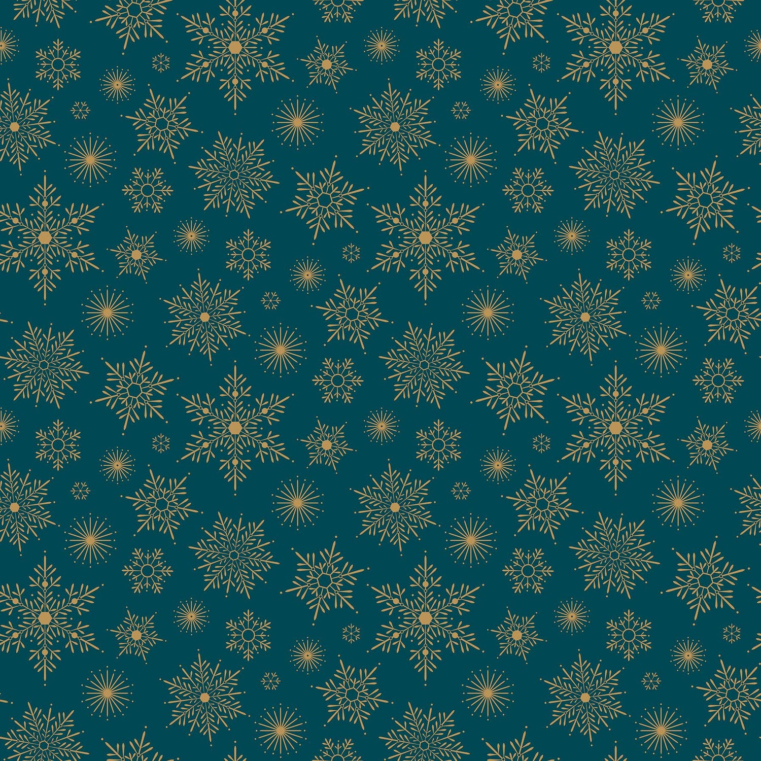 Quilting Cotton Shimmer Sparkle Teal Northcott