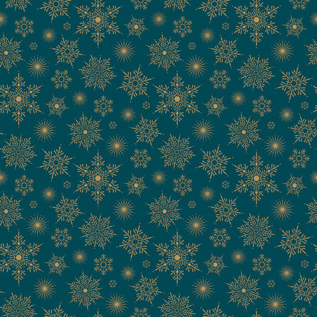 Quilting Cotton Shimmer Sparkle Teal Northcott