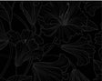 Quilting Cotton Simply Neutral 2 Hibiscus Toss Gray Black Northcott
