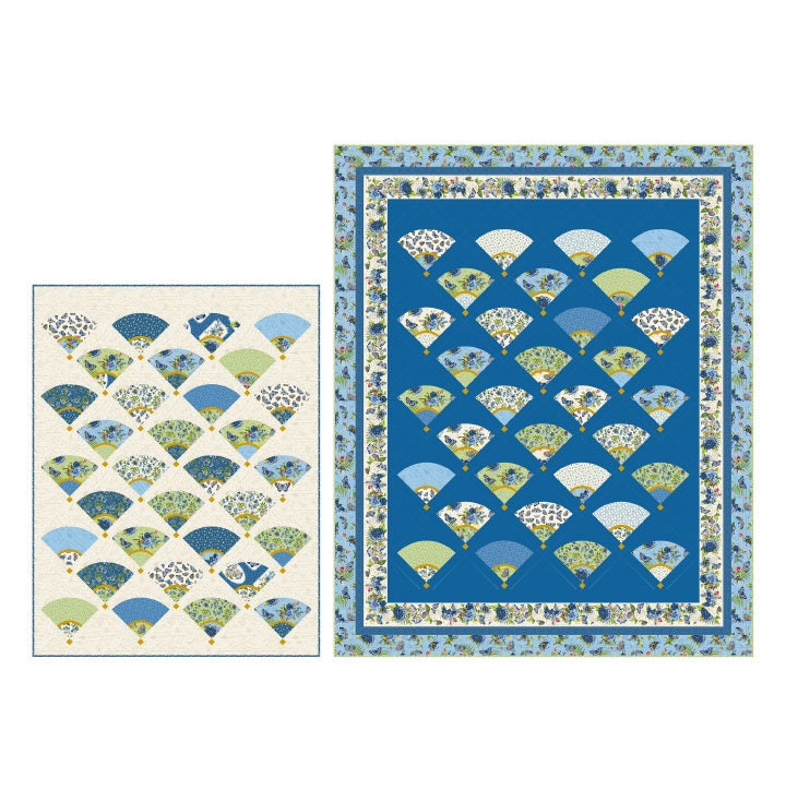 Layer Cake Northcott Something Blue Tiles 42 Piece 10" x 10" Squares 100% Cotton