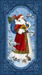 Fabric Panel Northcott St. Nicholas Stocking Panel