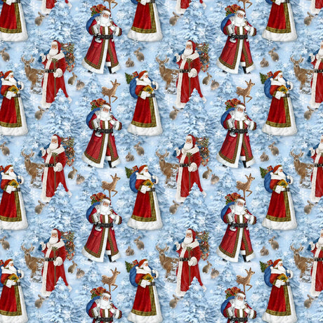 Fabric Panel Northcott St. Nicholas Stocking Panel
