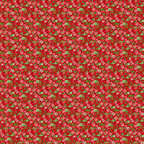 Quilting Cotton Sugar Coated Red Floral Northcott