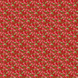 Quilting Cotton Sugar Coated Red Floral Northcott