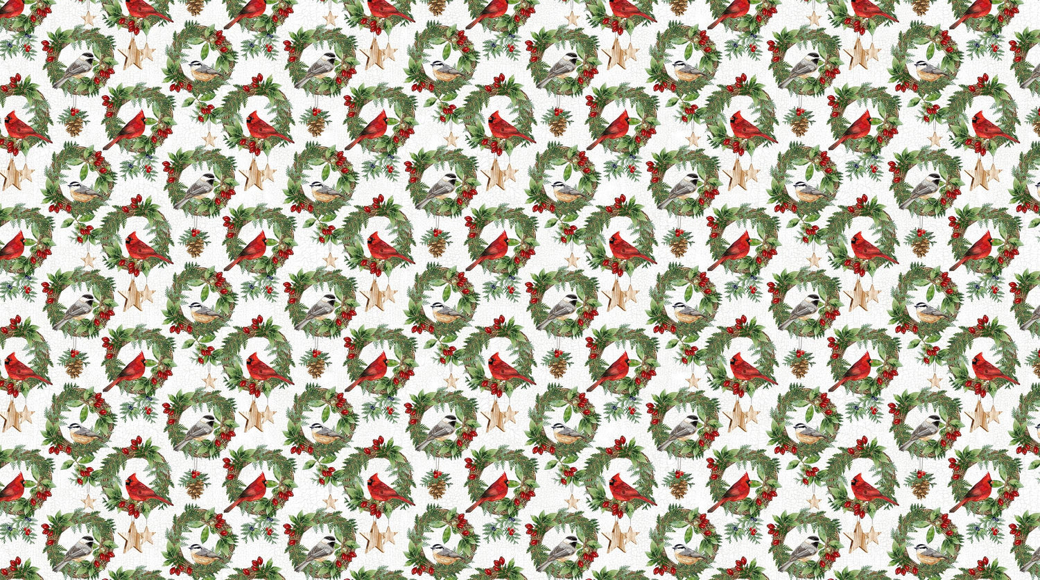 Quilting Cotton Winter Song Floral Northcott