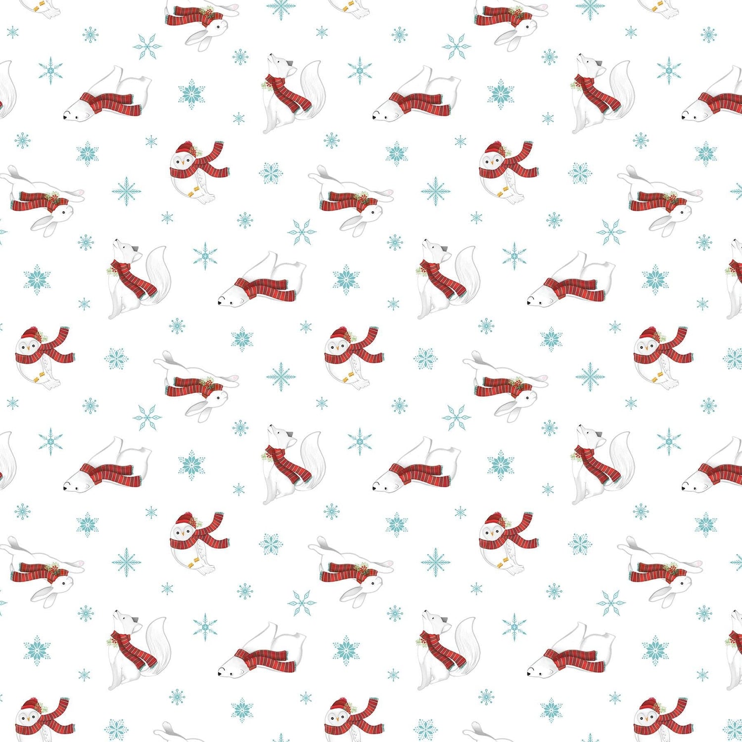 Quilting Cotton Woodland Wishes Northcott