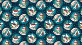 Quilting Cotton Woodland Wishes Northcott Animal Floral
