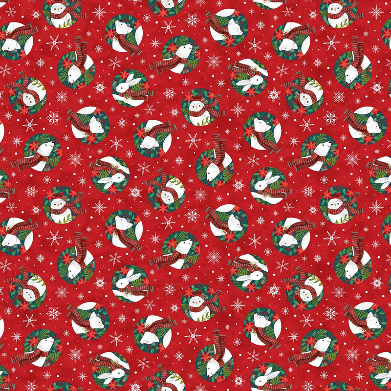 Quilting Cotton Woodland Wishes Northcott