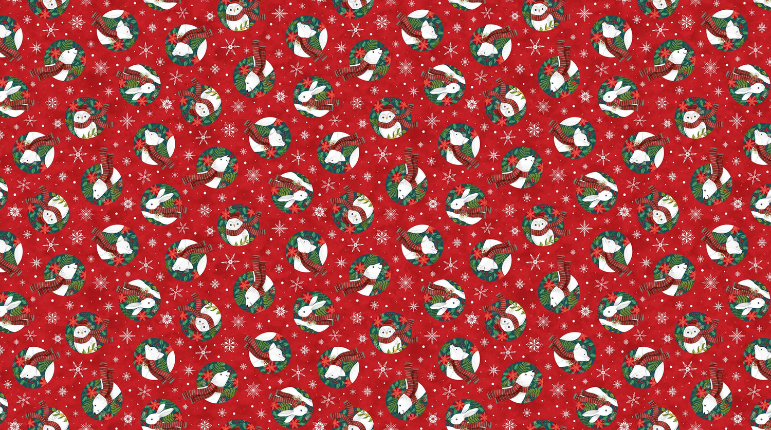 Quilting Cotton Woodland Wishes Northcott