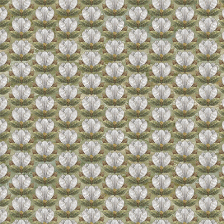 Quilting Cotton Magnolia Mosaic Digital Northcott