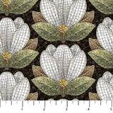 Quilting Cotton Magnolia Mosaic Digital Northcott