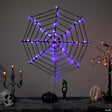 Northlight 16" Purple LED Spider Web Halloween Decoration