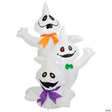 Northlight 3.5' Pre-Lit Inflatable Ghost Trio Outdoor Halloween Decoration