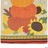 Northlight Pumpkins and Sunflowers Autumn Harvest 28" x 40" Garden Flag