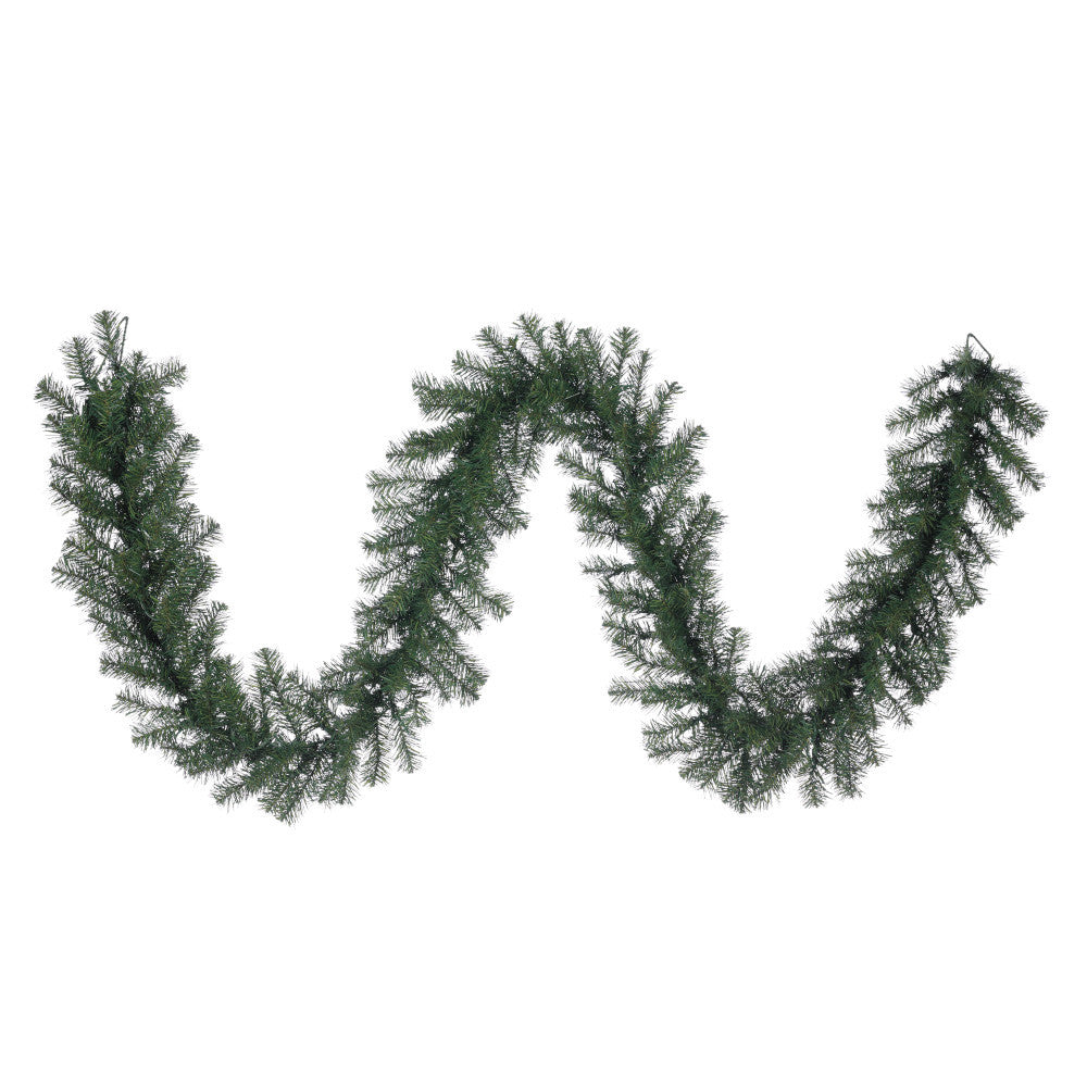 Norway Pine Unlit Garland 9 Ft 14 Inch Christmas Holiday Greenery Decor