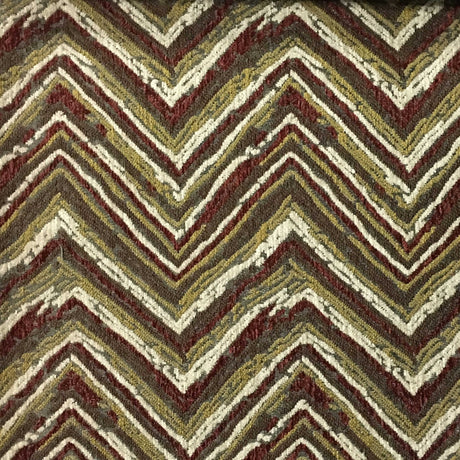 Chenille Upholstery Fabric Chevron Pattern Norwich