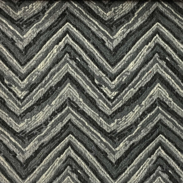 Chenille Upholstery Fabric Chevron Pattern Norwich
