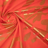 Foil Printed Spandex Camouflage Fabric