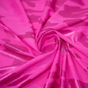 Nugi Foil Printed Spandex Fabric - Metallic Camouflage Foil Print, 56" Width (1 Yard)