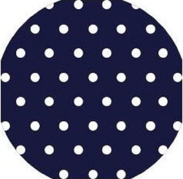 Vent Hole Vinyl Fabric - Navy, Vent Hole, 20" Width (1 Foot)