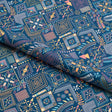 Foil Printed Spandex Tribal Multicolor