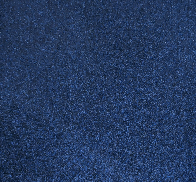 Nylon With Lurex NOL-2323 Nylon Fabric - Black/Royal, 58/60" Width (1 Yard)