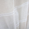 Odessa Fabric Polyester Fabric - Metallic Striped Sheer, 110" Width (1 Yard)