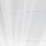 Odessa Fabric Polyester Fabric - Metallic Striped Sheer, 110" Width (1 Yard)