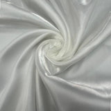 1 Yard Glossy Liquid Satin Polyester Fabric - Shiny Bridal Satin, 58" Width