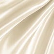 Ivory Poly Satin Fabric,