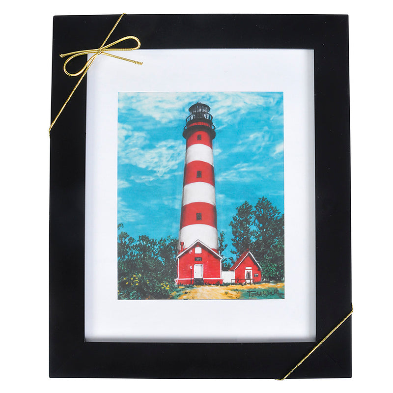 Lighthouse Framed Art 8x10