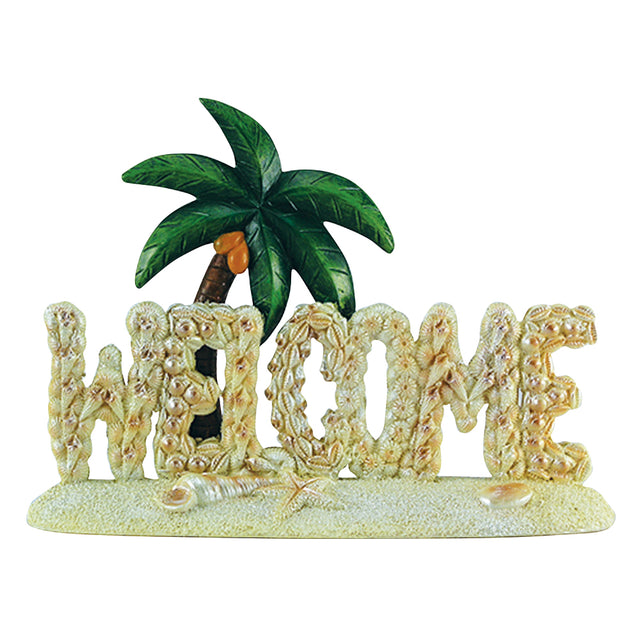 Palm Tree Welcome Figure